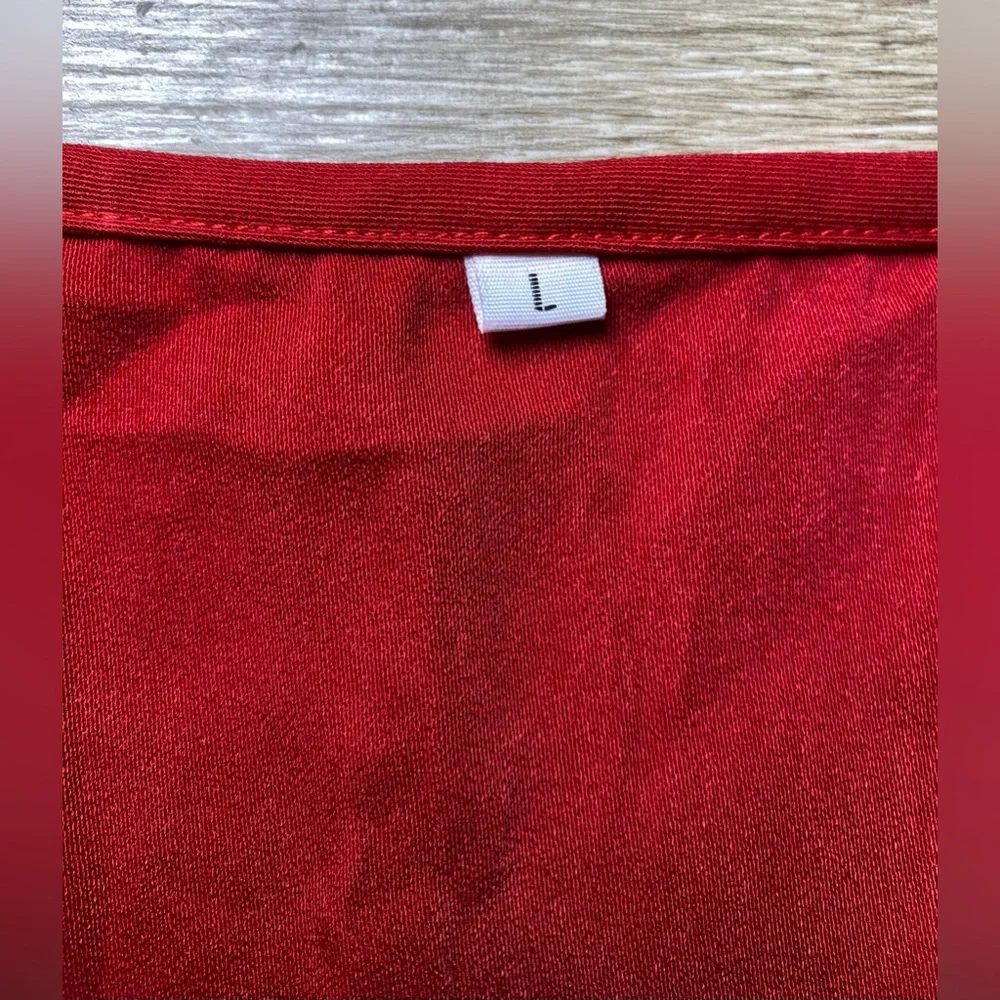 Vintage Target Store Employee Work Red Vest Uniform Size L / Large *Pre-Owned* - Picture 3 of 8